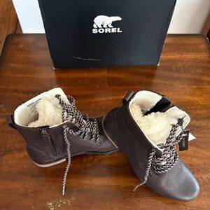 Sorel Women's Dark Brown Winter Boots